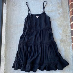 Mossimo Black Dress with Fringe